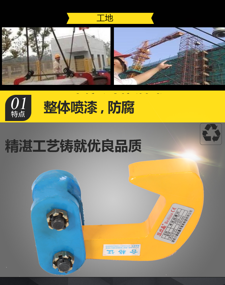 PDQ單板起重鉗